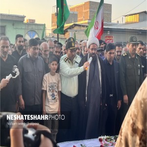گزارش تصویری از تشییع پیکر مطهر سه شهید حادثه تروریستی در شهر لالجین