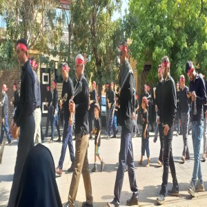 مراسم عزاداری روز عاشورا در بهار