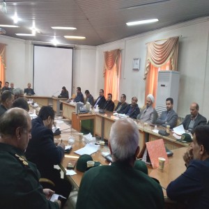 جلسه هماهنگی برگزاری یادواره شهدای شهرستان بهار