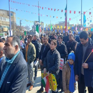 راهپیمایی و تجمع باشکوه و عزت آفرین مردم انقلابی شهر بهار در ۲۲ بهمن ماه