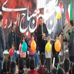 مراسم راهپیمایی یوم الله ۲۲ بهمن در روستای حسام آباد برگزار شد