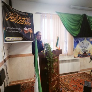 گزارش تصویری از برگزاری محفل انسی با قرآن کریم همراه با ضيافت افطاری در دبیرستان نمونه دولتی حجاب بهار