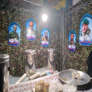 برگزاری مراسم گرامیداشت سالگرد شهادت شهید مدافع حرم سید میلاد مصطفوی و ۱۶۸ شهید والامقام شهر بهار