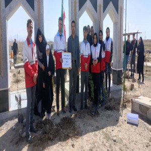 گزارش تصویری از روز درختکاری در شهرستان بهار