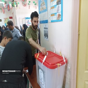 گزارش تصویری از شعبات اخذ رأی شهرستان بهار در مرحله دوم انتخابات ریاست جمهوری (قسمت اول)