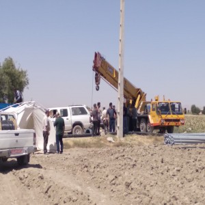گزارش تصویری از پروژه آبرسانی کشاورزان بهاری به استان همدان