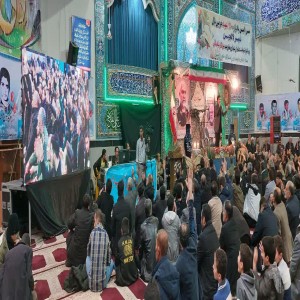 سی امین یادواره ۱۱۰ شهید شهر لالجین و سومین سالگرد شهدای مقاومت و سردار دلها حاج قاسم سلیمانی