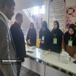 گزارش تصویری از حضور مردم بهار پای صندوق های رأی در شعبات اخذ رأی بهار
