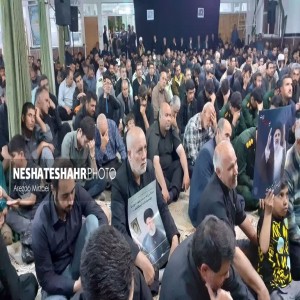 گزارش تصویری از برگزاری مراسم گرامیداشت شهیدان خدمت در راه خدا در مسجد سیدالشهدا واقع در بلوار بسیج