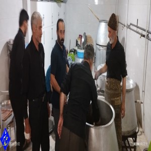 گزارش تصویری از فعالیت موکب شهید صانعی در روستای آبرومند در اربعین حسینی