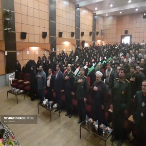 گزارش تصویری از برگزاری همایش اقتدار بسیج در فرهنگسرای آیت الله بهاری(ره)