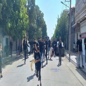 مراسم عزاداری روز عاشورا در بهار