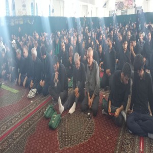 اقامه نماز ظهر عاشورا در مصلی امام خمینی(ره) بهار