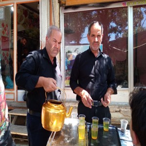 گزارش تصویری از برگزاری مراسم عزاداری روز عاشورا در بهار