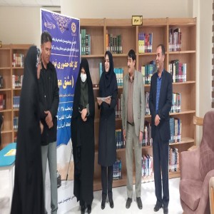 برگزاری کارگاه حضوری نویسی "مشق مهر" در کتابخانه عمومی آیت‌الله بهاری شهر بهار