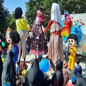 جشن روز کودک در پارک لاله بهار به مناسبت هفته ملی کودک