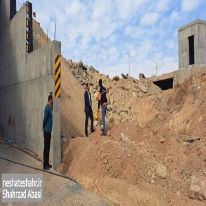 بازدید فرماندار از زیرگذر لالجین