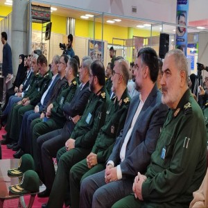 افتتاحیه دوازدهمین نمایشگاه ملی کتاب قدس و مقاومت در سالن نمایشگاه بین الملی فرودگاه همدان