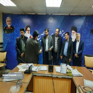گزارش تصویری از برگزاری آخرین نشست مشورتی دهیاران بخش لالجین در بخشداری لالجین