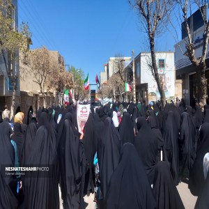 جلوه هایی از حضور گسترده مردم ولایتمدار شهر بهار در راهپیمایی روز قدس ۱۴۰۳