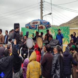 گزارش تصویری از برگزاری جشن بهارانه آئین نوروز رودخانه ها در روستای حیدره قاضی خان