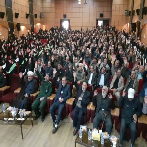 گزارش تصویری از برگزاری همایش اقتدار بسیج در فرهنگسرای آیت الله بهاری(ره)