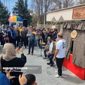 گزارش تصویری از آیین های هگمتانه در آرامگاه باباطاهر، نوروز 1404