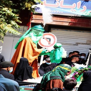 گزارش تصویری از عاشورای ۱۴۰۰ در شهر بهار