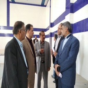 بازدید دکتر سید مجید سید مومنی مدیر کل امور مجلس وزارت ورزش و جوانان و هیئت همراه به دعوت نماینده مردم بهار و کبودراهنگ از پروژه های ورزشی