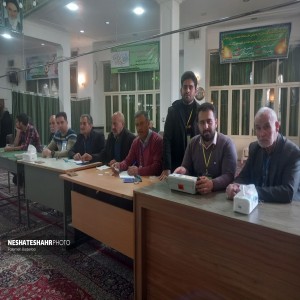 همزمان در اولین ساعات رای گیری: شروع اخذ رای گیری در شعبه مسجد النبی(ص) شهر بهار
