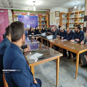 گزارش تصویری از آخرین جلسه انجمن های کتابخانه های عمومی شهرستان بهار در حسین آباد عاشوری