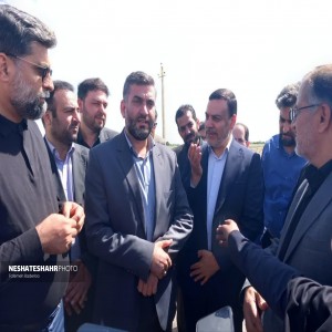 گزارش تصویری از بازدید معاون وزیر صمت از محدوده ناحیه صنعتی شوریجات و ترشیجات مهاجران و شهرک‌های صنعتی شهر لالجین