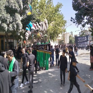 مراسم سومین روز از شهادت حضرت اباعبدالله الحسین(ع) در بهار