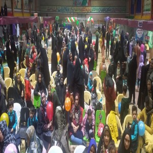 گزارش تصویری از نمایشگاه آثار هنری و توانمندی های بانوان بهاری