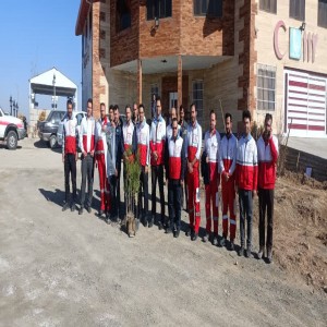 گزارش تصویری از روز درختکاری در شهرستان بهار