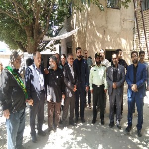 گزارش تصویری از بازدید میدانی از مواکب و ایستگاه های صلواتی سطح شهرستان بهار