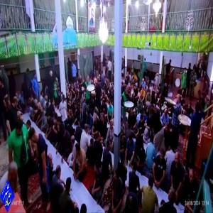 گزارش تصویری از فعالیت موکب شهید صانعی در روستای آبرومند در اربعین حسینی
