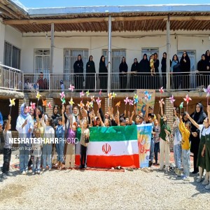 گزارش تصویری از اجرای برنامه صدای پای کتاب در آبادی، در روستای اقبلاغ بخش لالجین (قسمت اول)