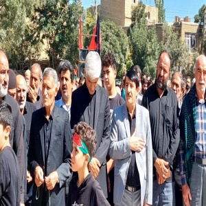 برگزاری مراسم اربعین در بهار