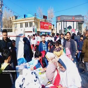 گزارش تصویری از شکوه حضور مردم بهار در راهپیمایی ۲۲ بهمن (بخش سوم)