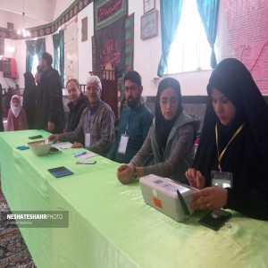 بازدید مسئولین شهرستان بهار از برخی از شعبات اخذ رأی