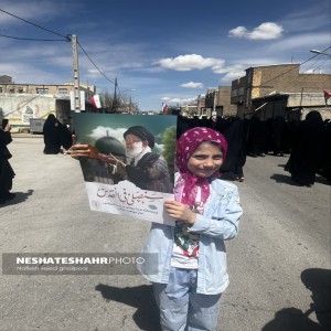 گزارش تصویری از برگزاری راهپیمایی روز جهانی قدس در  با حضور پر شور مردم همیشه در صحنه لالجین