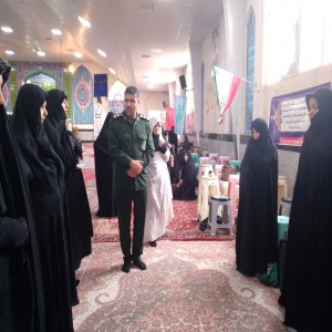 گرد همایی حلقه شجره طیبه میقات صالحین بسيج شهرستان بهار در مصلی امام خمینی شهر بهار