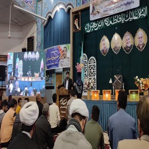 گزارش تصویری از مراسم یادواره ۱۱۰ شهید والامقام شهر لالجین و بزرگداشت شهدای امنیت، هم زمان با سالگرد شهادت سردار حاج قاسم سلیمانی