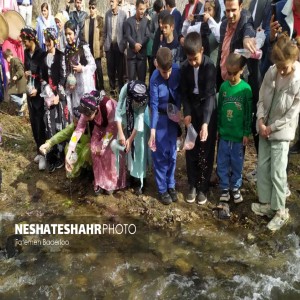 گزارش تصویری از برگزاری جشن نوروز و آئین نوروز رودخانه ها در روستای هدف گردشگری حیدره قاضی خان بخش مرکزی بهار