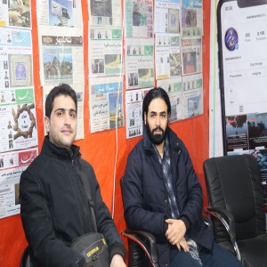 گزارش تصویری از دیدارهای مردمی از غرفه نشاط شهر و ماهنامه نشاط بهار در اولین روز از برگزاری غرفه
