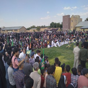 تصاویری از مراسم سرود سلام فرمانده
