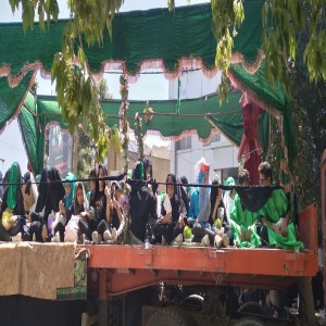 مراسم سومین روز از شهادت حضرت اباعبدالله الحسین(ع) در بهار