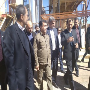 گزارش تصویری از سفر یک روزه معاون رییس جمهور و رییس سازمان حفاظت محیط زیست به شهرستان بهار به منظور بازدید از ۲ طرح صنعتی