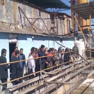 گزارش تصویری از سفر یک روزه معاون رییس جمهور و رییس سازمان حفاظت محیط زیست به شهرستان بهار به منظور بازدید از ۲ طرح صنعتی